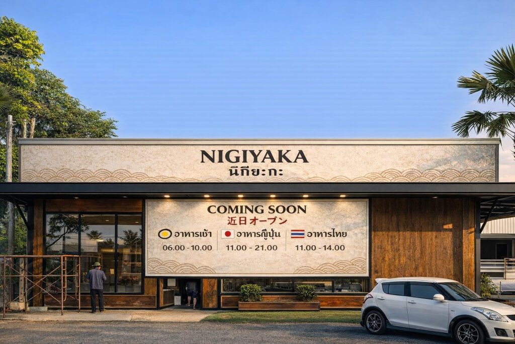 Nigiyaka นิกิยะกะ อาหารญี่ปุ่น อ.เมือง จ.ศรีสะเกษ 084 252 0835